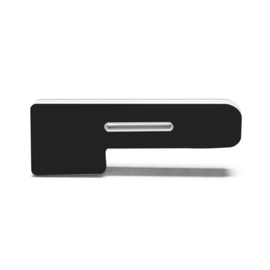 ORACLE Lighting Universal Illuminated LED Letter Badges - Matte Blk Surface Finish - P