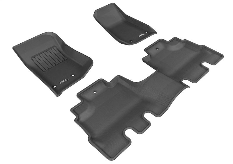 Load image into Gallery viewer, 3D MAXpider 14-18 Jeep Wrangler JK UnLimited Kagu Black Full Set
