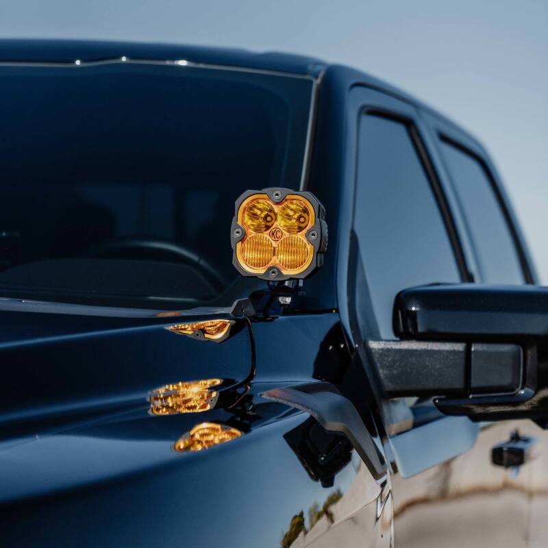 Load image into Gallery viewer, KC HiLiTES 2021+ Ford F150/Raptor/Lightning Gen 3 Pillar / Ditch Bracket Set
