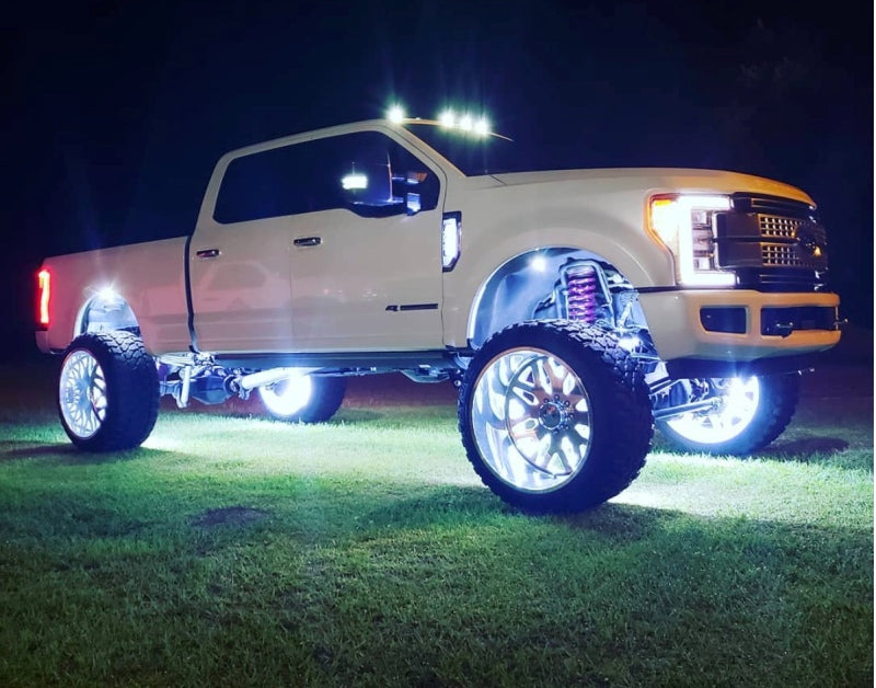 Load image into Gallery viewer, Oracle LED Illuminated Wheel Rings - Double LED - White
