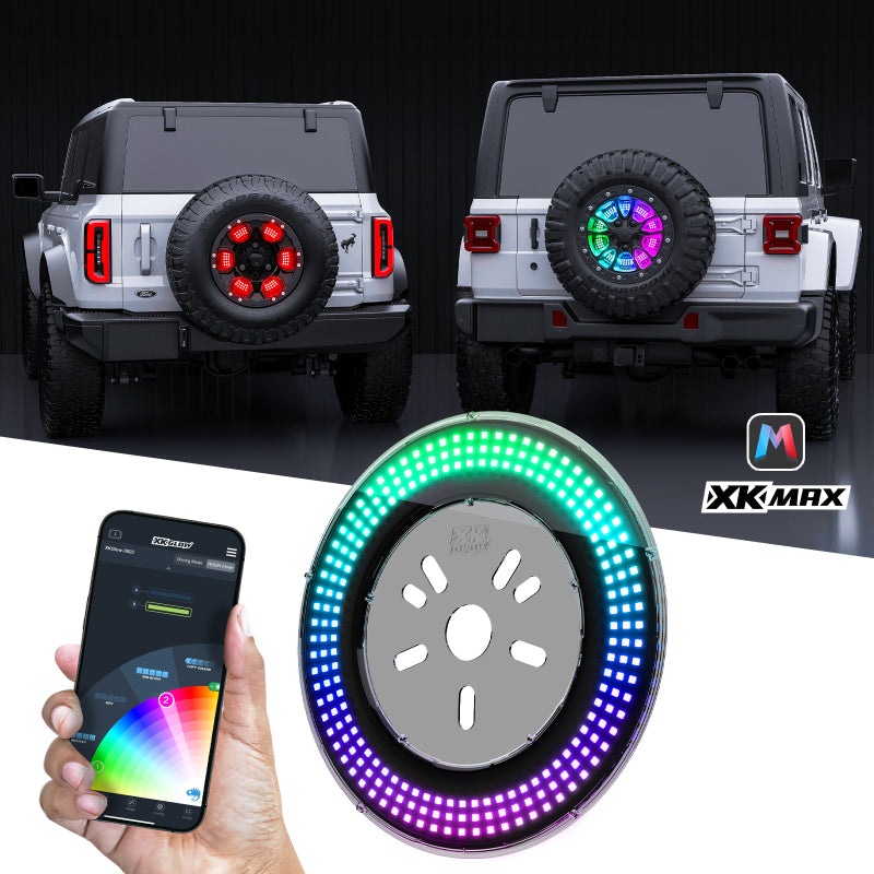 Load image into Gallery viewer, XK Glow XKmax RGBW 5th Wheel Light for Jeep JL JK TJ
