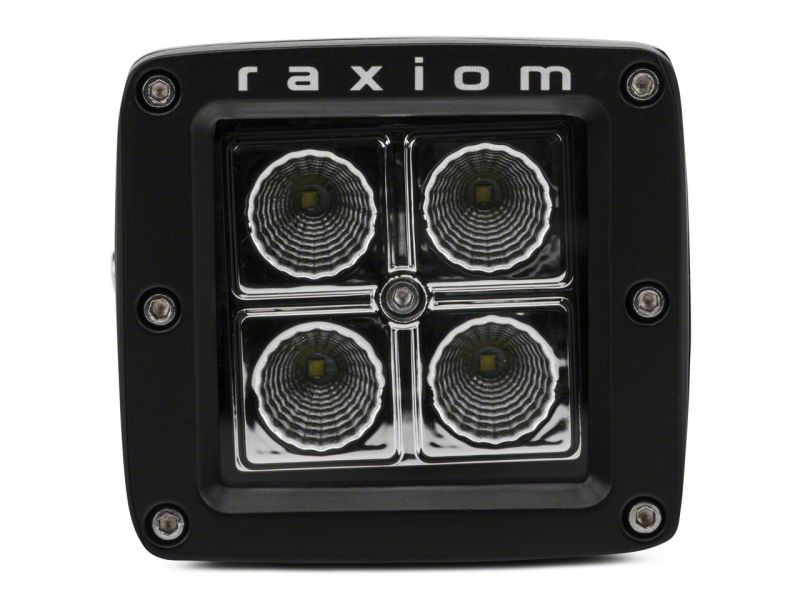 Load image into Gallery viewer, Raxiom 3-In Square 4-LED Off Road Light Flood Beam Universal (Some Adaptation May Be Required)
