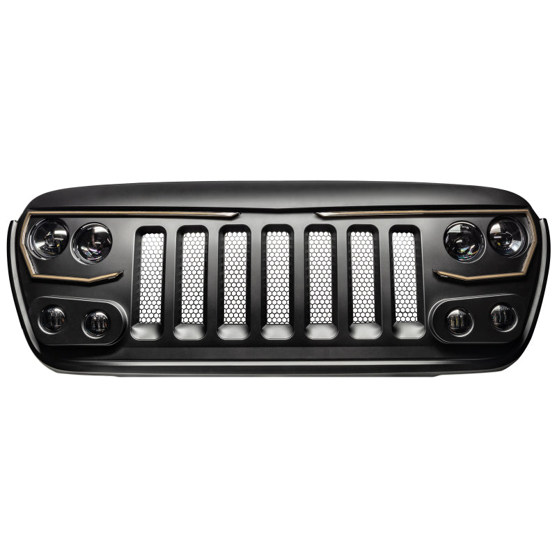 Load image into Gallery viewer, Oracle VECTOR Series Full LED Grille - Jeep Wrangler JL/JT - NA

