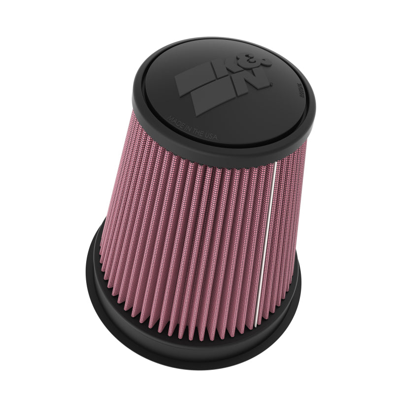 Load image into Gallery viewer, K&amp;N Universal Air Filter 5In FLG 8-1/2In B - 5in T - 9-1/2in H GEN 3

