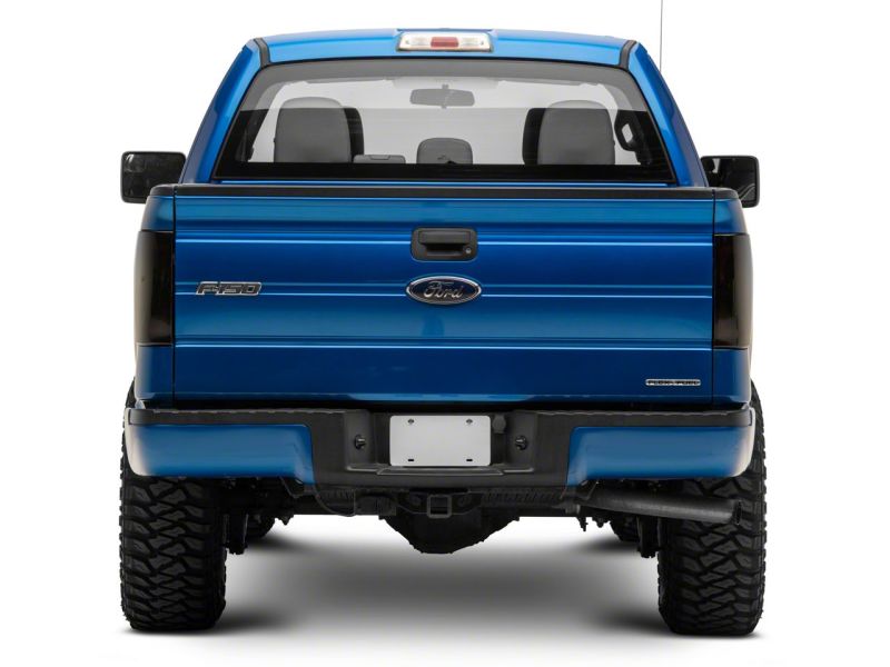 Load image into Gallery viewer, Raxiom 09-14 Ford F-150 Styleside Axial Series LED Tail Lights w/ Halo- Blk Housing (Smoked Lens)
