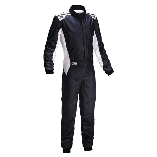 OMP One-S Overall Fia 8856-2018+SFI - Navy Blue/Orange Size 58
