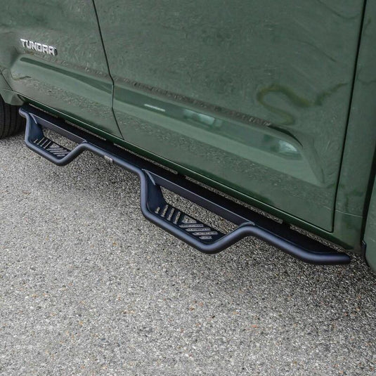 Westin 2022+ Toyota Tundra Crew Max Outlaw Nerf Step Bars - Textured Black