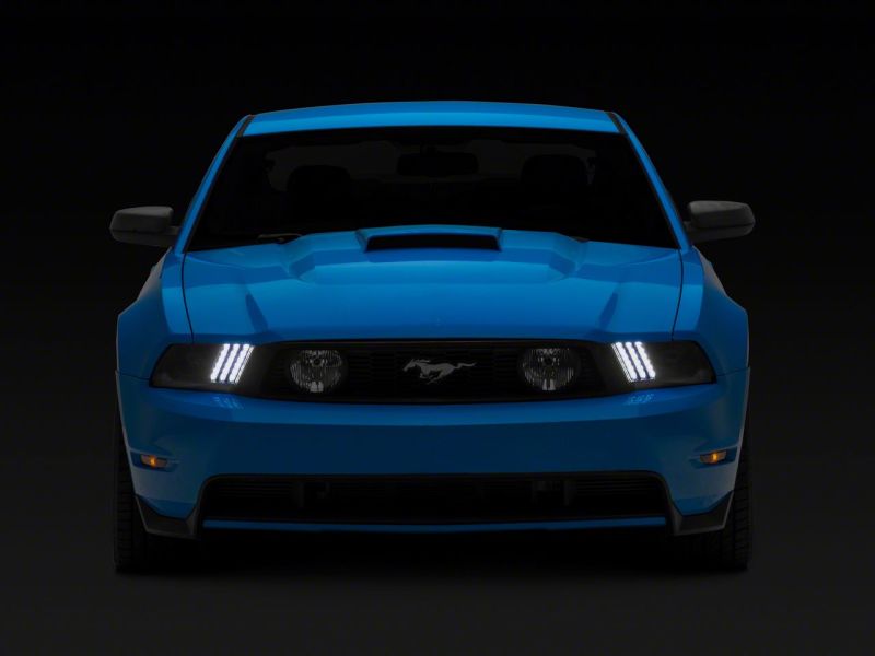 Load image into Gallery viewer, Raxiom 10-12 Ford Mustang LED Projector Headlights SEQL Turn Signals- Blk Housing (Clear Lens)
