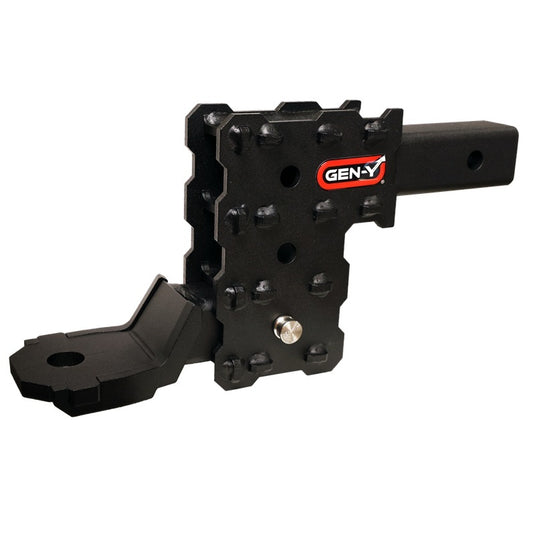Gen-Y Phantom-X 2in Solid Shank 4.5in Drop 1K TW 10K Hitch w/GH-103705 (No Flat Towing)