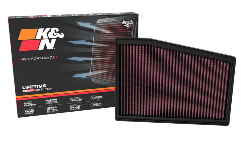 Load image into Gallery viewer, K&amp;N 22-23 Cadillac CT5 V8-6.4L Replacement Air Filter
