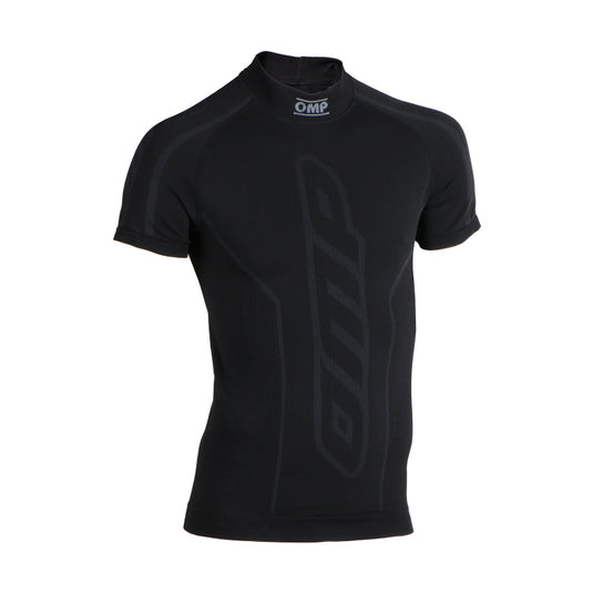 OMP KARTING UNDERWEAR SHORT S SHIRT KS TOP BLACK SZ KIDS 8-10 Y/O