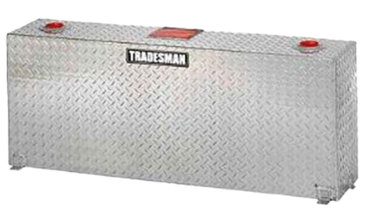Tradesman Aluminum Vertical Liquid Storage Tank (37 Gallon Capacity) - Brite