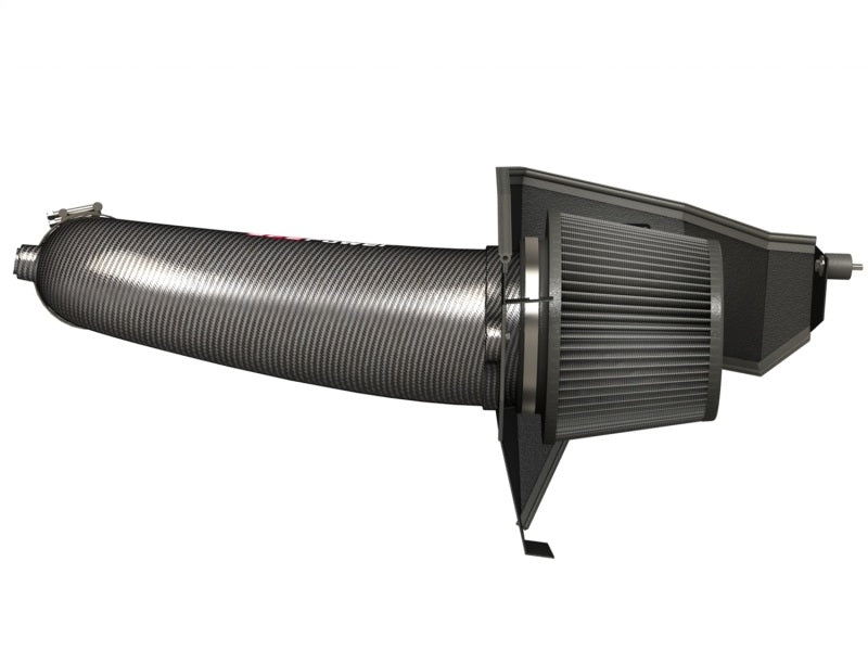 Load image into Gallery viewer, aFe POWER Magnum FORCE Carbon Fiber Stage 2 Track Series Pro Dry S CAIS - 11-18 Dodge Challenger V8
