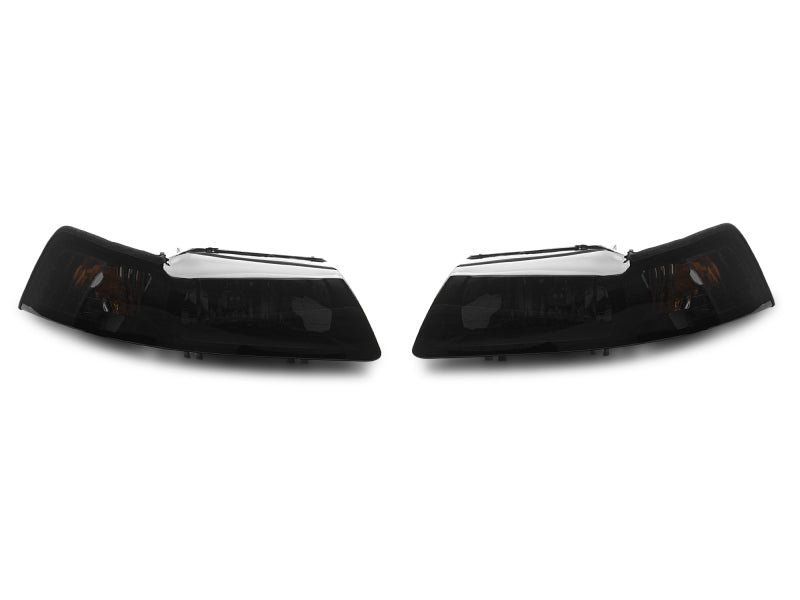 Load image into Gallery viewer, Raxiom 99-04 Ford Mustang Axial Series OE Style Headlights- Black Housing (Smoked Lens)
