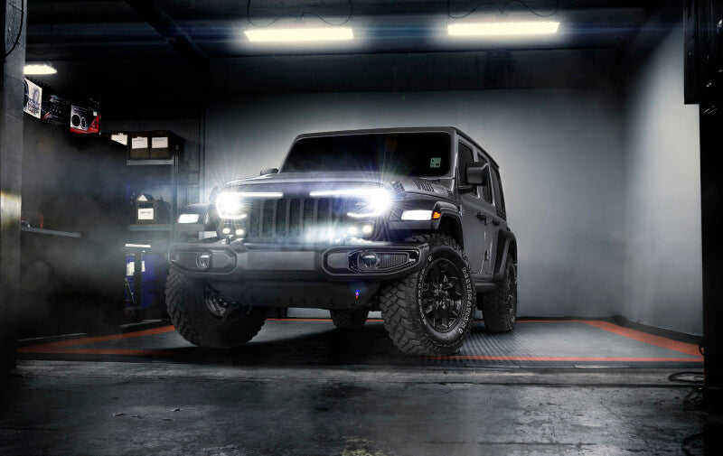 Load image into Gallery viewer, Oracle VECTOR Series Full LED Grille - Jeep Wrangler JL/JT - NA
