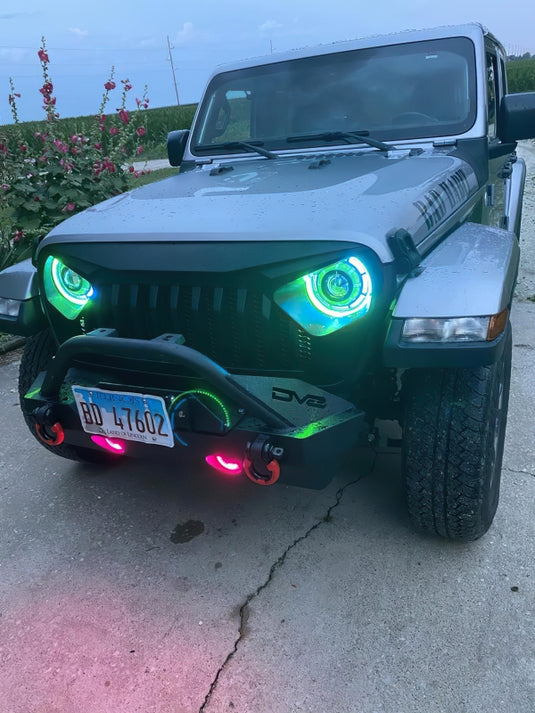 Oracle Oculus Bi-LED Projector Headlights for Jeep JL/Gladiator JT - w/ Simple Cntrl SEE WARRANTY