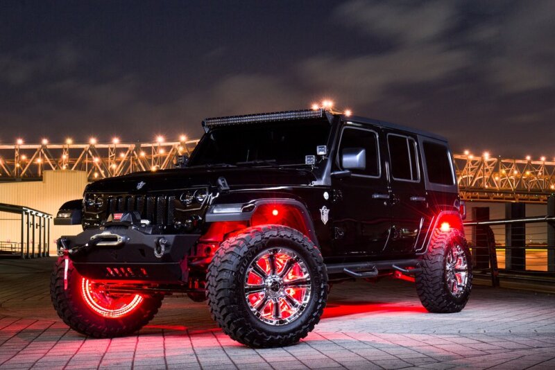 Load image into Gallery viewer, Oracle VECTOR Series Full LED Grille - Jeep Wrangler JL/JT - NA

