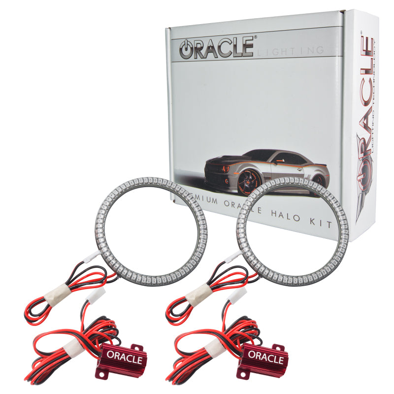 Load image into Gallery viewer, Oracle Jeep Wrangler 07-17 LED Waterproof Turn Signal Halo Kit - Amber
