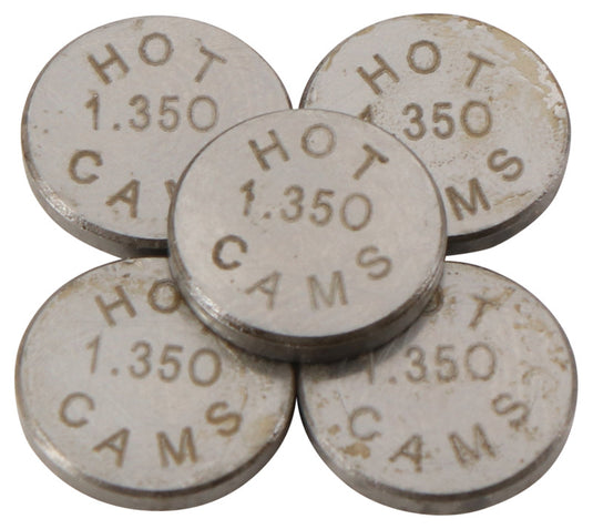 Hot Cams 04-08 400 DVX/02-16 CRF 450 R Shim Kits 1.350mm Thickness - 5 Pack