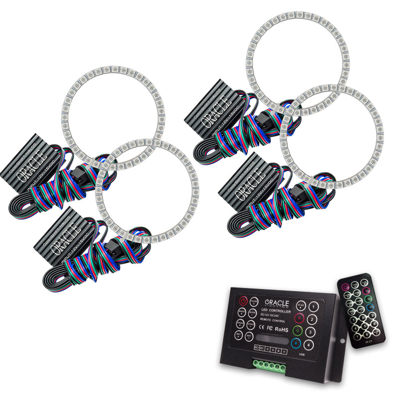 Load image into Gallery viewer, Oracle Dodge Viper SRT-10 03-09 Halo Kit - ColorSHIFT w/ 2.0 Controller
