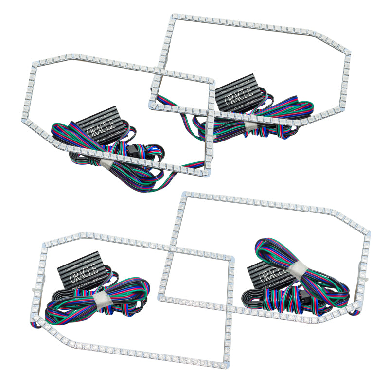 Load image into Gallery viewer, Oracle Chevy Silverado 14-15 Halo Kit Non-Projector Style - ColorSHIFT w/o Controller
