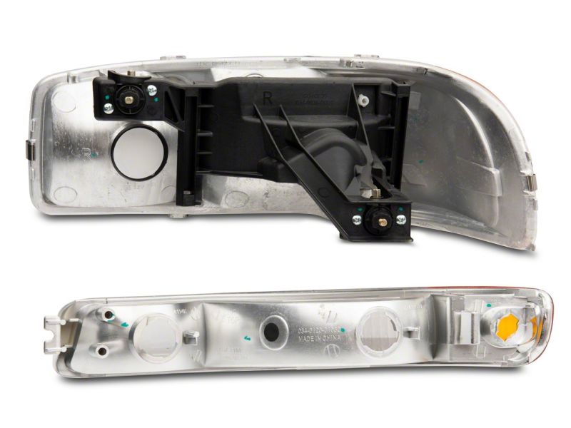 Load image into Gallery viewer, Raxiom 99-06 GMC Sierra 1500 Axial Series OEM Style Rep Headlights- Chrome Housing (Clear Lens)
