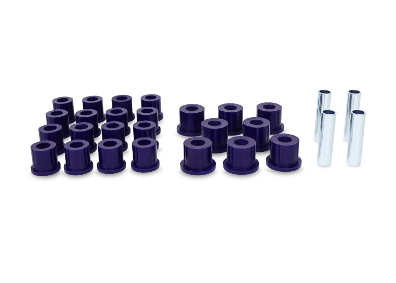Load image into Gallery viewer, SuperPro 1987 Jeep Wrangler Sport &amp; Leaf Spring Bushing Kit
