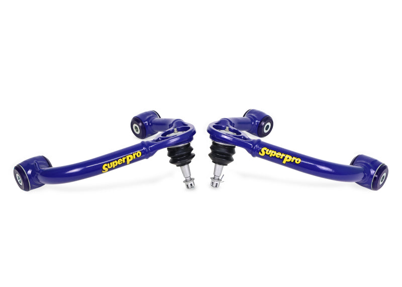 Load image into Gallery viewer, SuperPro 2021+ Ford F150 Fixed Offset Front Upper Control Arm Set
