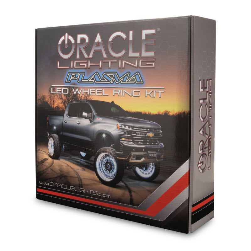 Load image into Gallery viewer, ORACLE Lighting LED Illuminated Wheel Rings 16.5in PLASMA ColorSHIFT w/BC2 Bluetooth Controller
