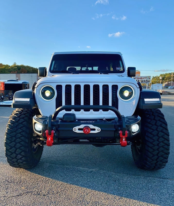 Load image into Gallery viewer, Oracle Jeep JL/Gladiator JT Oculus Bi-LED Projector Headlights - Amber/White Switchback SEE WARRANTY
