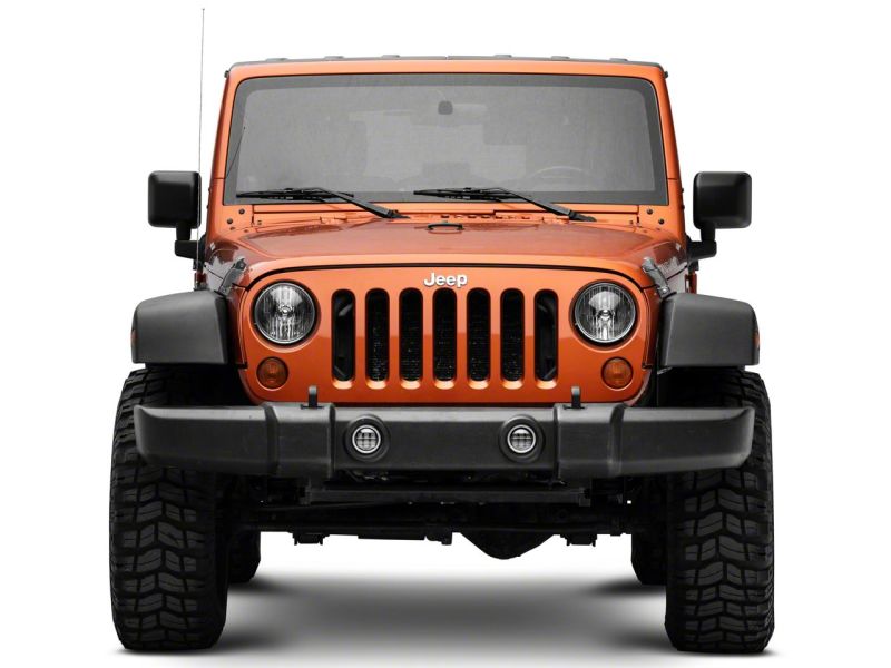 Load image into Gallery viewer, Raxiom 07-23 Jeep Wrangler JK &amp; JL Axial Series Halo LED Fog Lights- Amber
