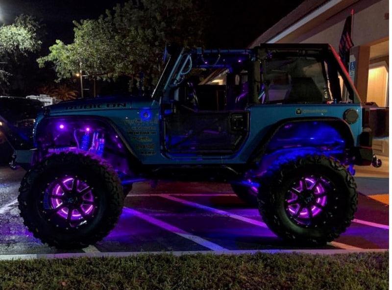 Load image into Gallery viewer, Oracle LED Illuminated Wheel Rings - ColorSHIFT - 15in. - ColorSHIFT No Remote
