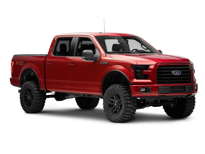 Load image into Gallery viewer, Raxiom 15-17 Ford F-150 Axial OEM Style Rep Headlights- Chrome Housing- Smoked Lens
