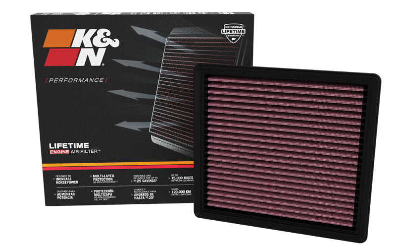 Load image into Gallery viewer, K&amp;N 21-23 Jeep Wrangler 6.4L V8 Replacement Air Filter

