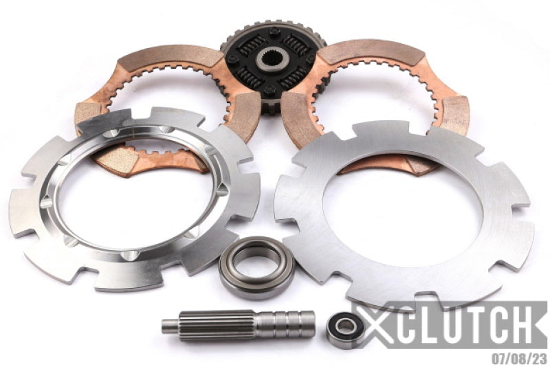Load image into Gallery viewer, XClutch Subaru 8in Twin Sprung Ceramic Multi-Disc Service Pack
