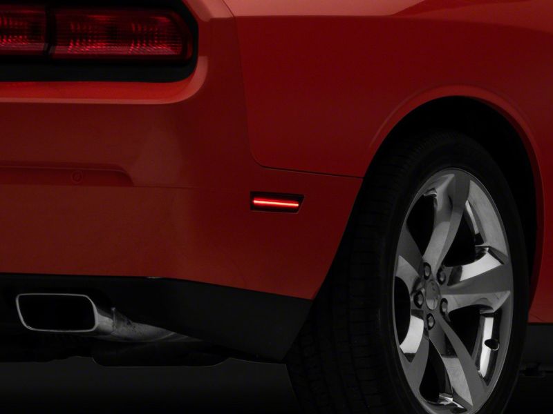 Load image into Gallery viewer, Raxiom 08-14 Dodge Challenger Axial Series LED Side Marker Lights- Smoked
