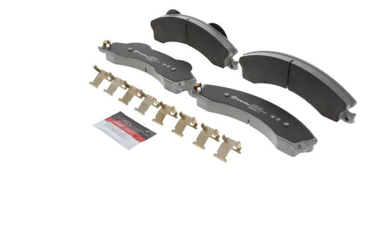 Brembo 09-17 Chevrolet Silverado 2500 HD/GMC Sierra 2500 HD/Silverado 3500 HD Front NAO Brake Pad
