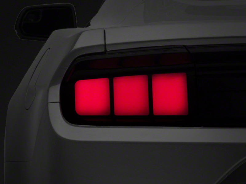 Load image into Gallery viewer, Raxiom 15-23 Ford Mustang Profile LED Tail Lights Gloss Blk Housing- Red Lens
