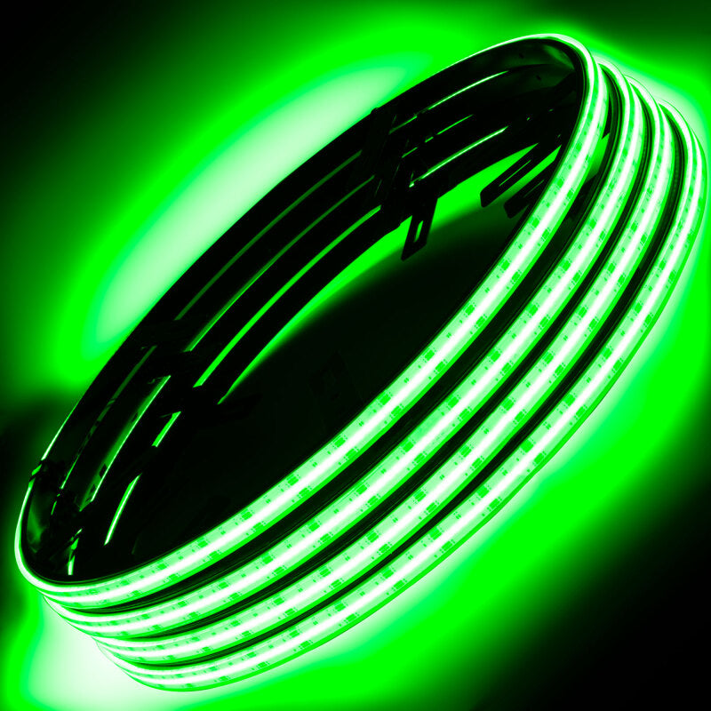 Load image into Gallery viewer, ORACLE Lighting LED Illuminated Wheel Rings 16.5in PLASMA ColorSHIFT w/BC2 Bluetooth Controller
