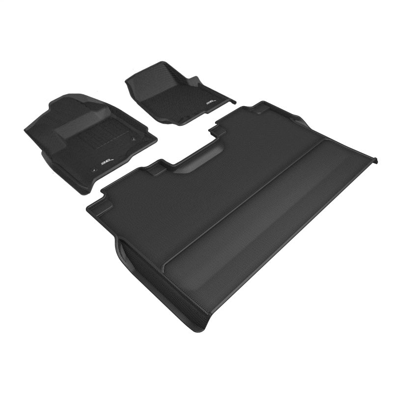 Load image into Gallery viewer, 3D MAXpider 17-26 Ford F-250/F-350/F-450 Crew Cab Kagu Black Full Set

