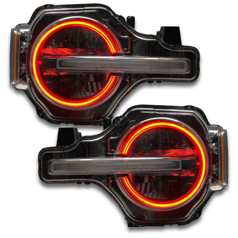 Load image into Gallery viewer, Oracle 2021 Ford Bronco DRL Upgrade w/ Halo Kit - ColorSHIFT w/ Simple Controller
