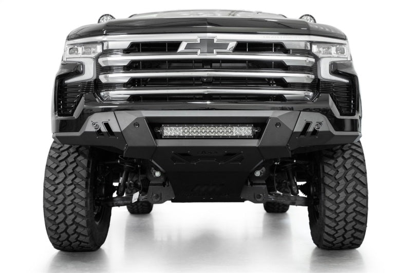 Load image into Gallery viewer, Addictive Desert Designs2022+ Chevrolet Silverado 1500 Black Label Front Bumper
