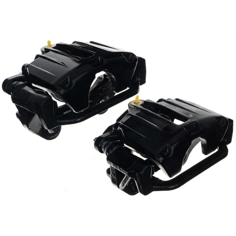 Load image into Gallery viewer, Power Stop 00-02 Cadillac DeVille Rear Black Caliper - Pair w/Bracket
