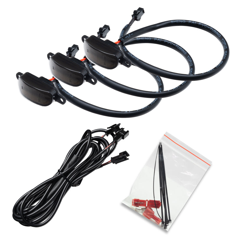 Load image into Gallery viewer, Oracle Universal Pre-Runner Style LED Grill Light Kit (New Style) - Amber w/Tinted Lens
