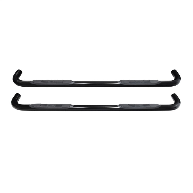 Load image into Gallery viewer, Westin 2019 Chevrolet Silverado/Sierra 1500 Crew Cab E-Series 3 Nerf Step Bars - Black
