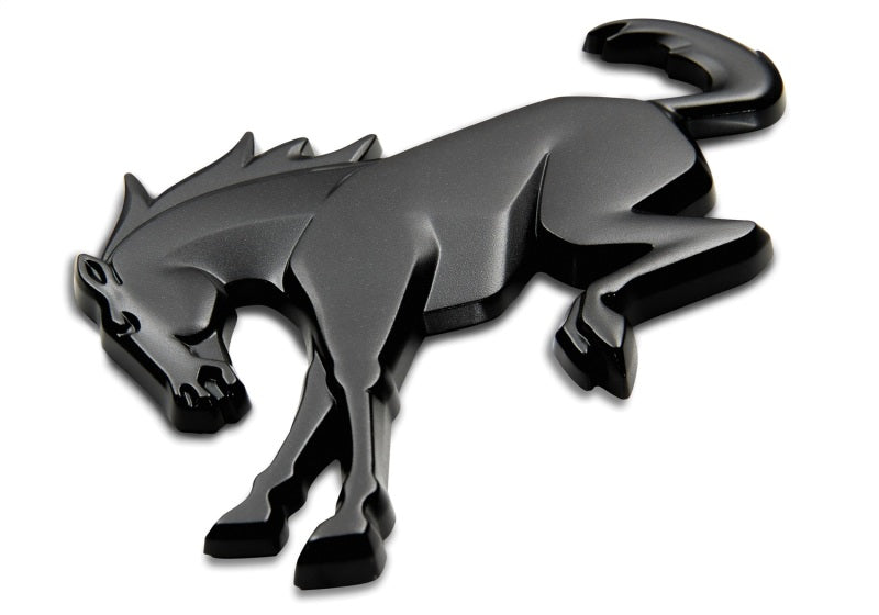 Load image into Gallery viewer, Ford Racing Bronco Rear Emblem - Matte Black
