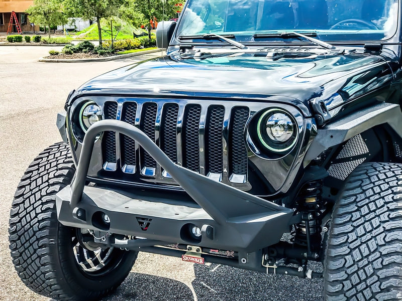 Load image into Gallery viewer, Oracle Oculus Bi-LED Projector Headlights for Jeep JL/Gladiator JT - Matte Blk - 5500K SEE WARRANTY
