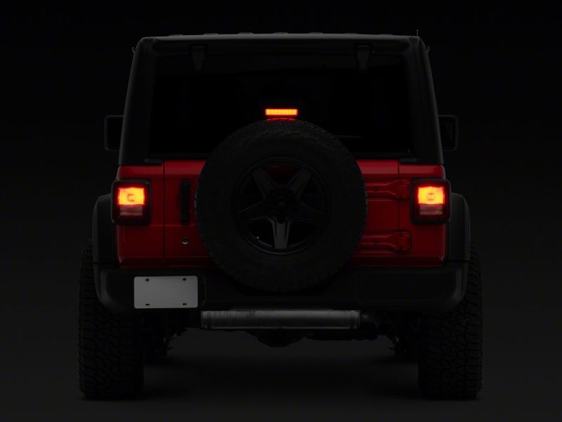 Load image into Gallery viewer, Raxiom 18-23 Jeep Wrangler JL Axial Series Hyper Flash LED Third Brake Light- Red
