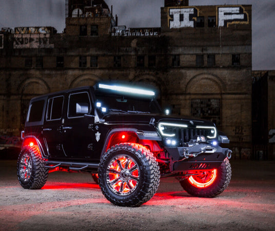 Oracle Black Series - 7D 8 36W Dual Row LED Light Bar - 6000K