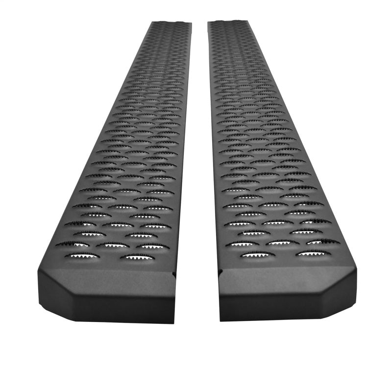 Load image into Gallery viewer, Westin Grate Steps Running Boards 75 in - Textured Black
